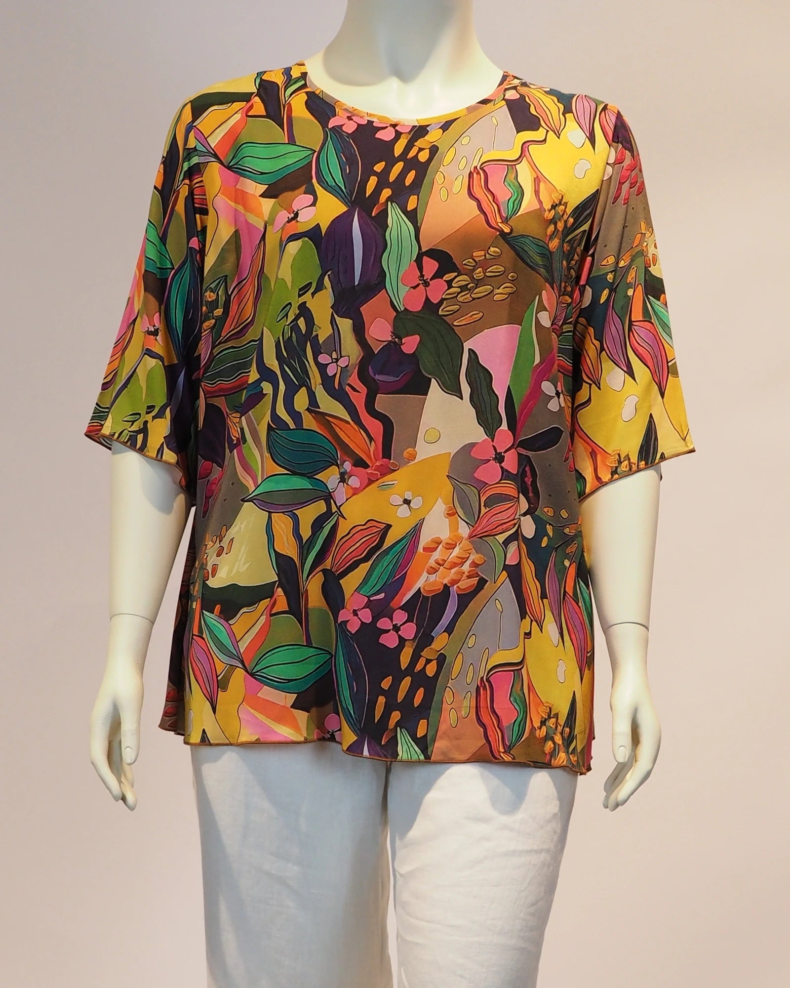 Plus Size Bluse Leonora von vorn von Katrin Kiesler
