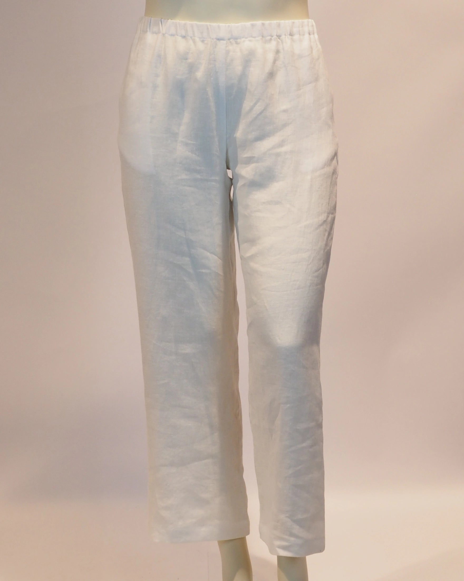 Plus Size Hose Cosima in Weiss von vorn von Katrin Kiesler Berlin