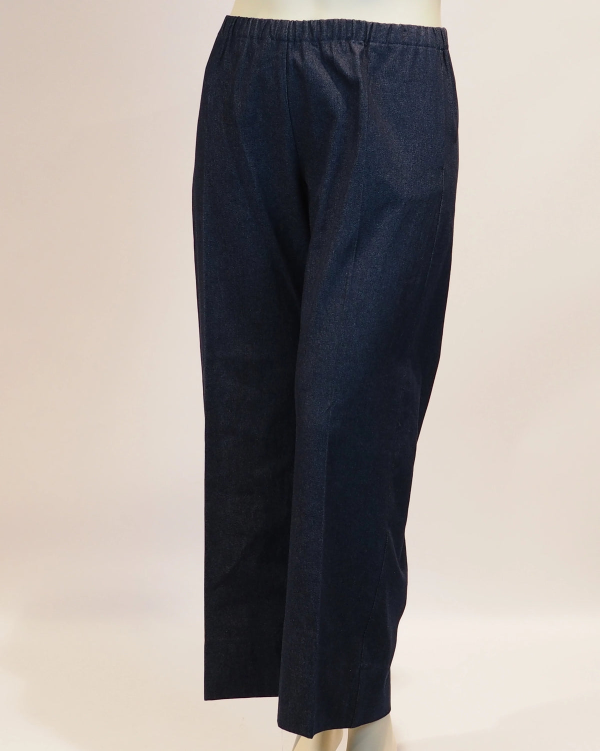 Blaue Plus-Size-Hose Toni von Katrin Kiesler Berlin, Seitenansicht